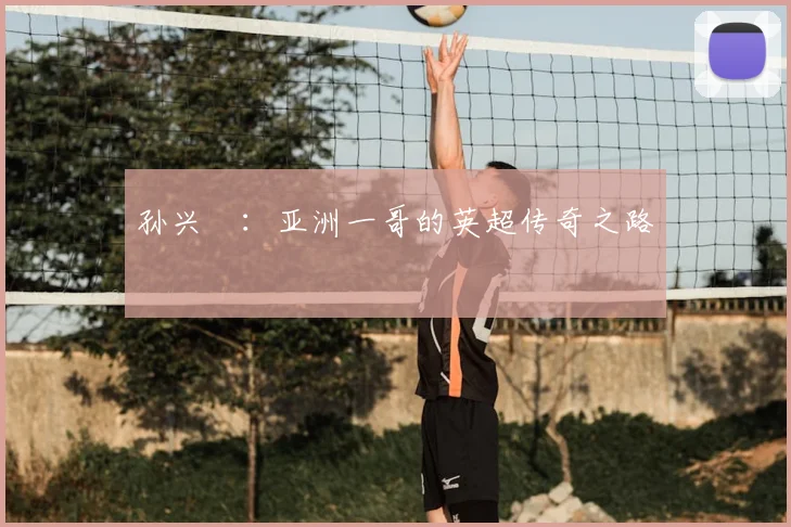 孙兴慜：亚洲一哥的英超传奇之路